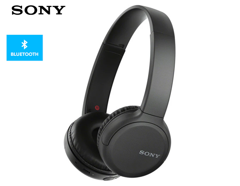 Sony WH-CH510 Wireless Bluetooth Headphones - Black
