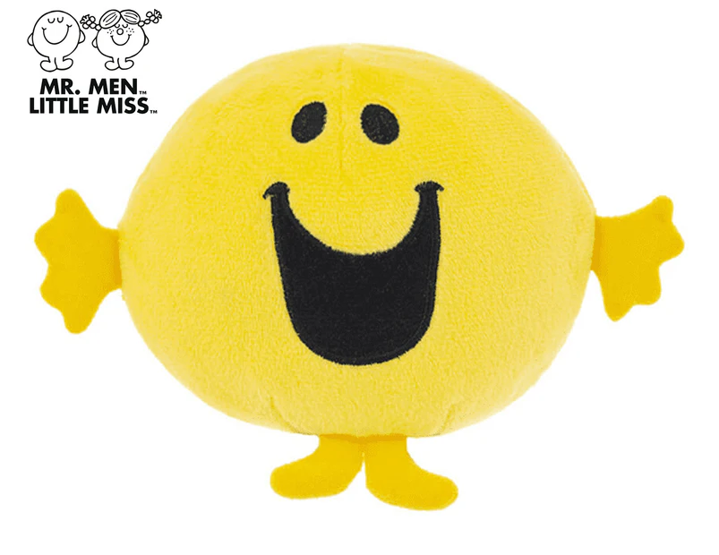 Mr Men Mr Happy Plush Toy