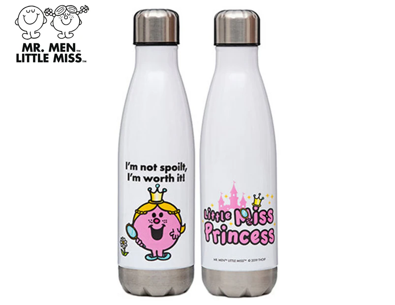 Little Miss 26cm Insulated Stainless Steel Drink Bottle - Little Miss Princess