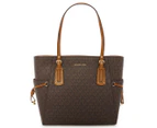 Michael Kors Voyager East West Signature Tote - Brown
