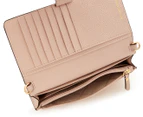 Michael Kors Mott Phone Crossbody Bag / Wallet - Soft Pink