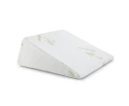 Triangle Bed Wedge Pillow with Memory Foam Topper