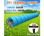 Easy packed Dog Training Tunnel with Portable Bag 5.5M