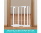 Adjustable Barrier Safety Gate for Babies and Pets with 75 85cm Width & 77cm Height