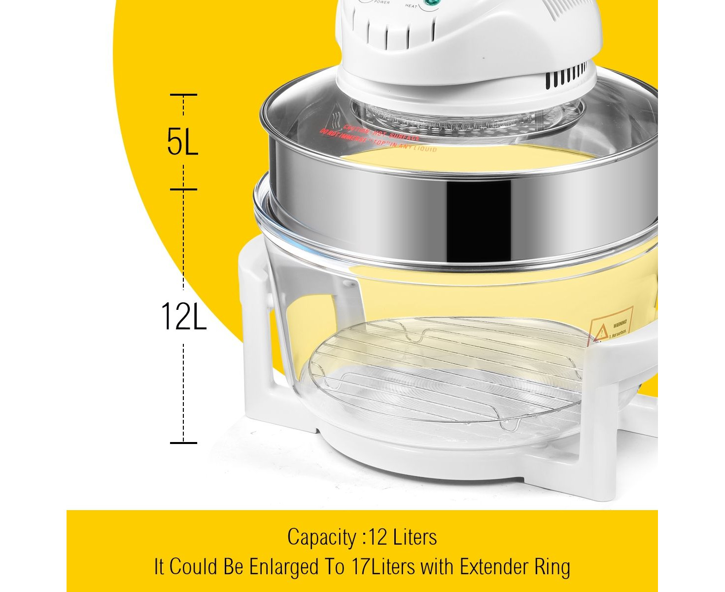 white halogen oven