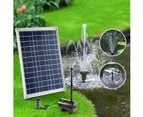 20W Solar Outdoor Fountain Water Pump