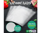 100PCS Vacuum Seal Bags Food Saver Bags 25 x 35CM