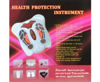 Electromagnetic Wave Foot Massager with Waist Belt