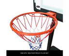 1.65m 2.1m Height Adjustable Portable Basketball System