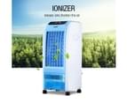 MAXKON 7L Mobile Evaporative Air Cooler Fan Humidifier Air Purifier Ionizer 3 Modes with Remote Control   Blue 9