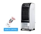 MAXKON 7L Mobile Evaporative Air Cooler Fan Humidifier Air Purifier Ionizer 3 Modes with Remote Control   Black 3