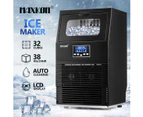 Maxkon Ice Maker Auto Cleaning With LCD Display Home and Commercial Ice Cube Maker Machine