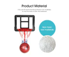 1.6m 2m Kids Portable Basketball Hoop Stand System with Adjustable Height Net Ring Ball