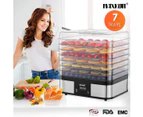 Digital Food Dehydrator Fruit Meat Vegetable Dryer Beef Jerky Maker with 7 Trays