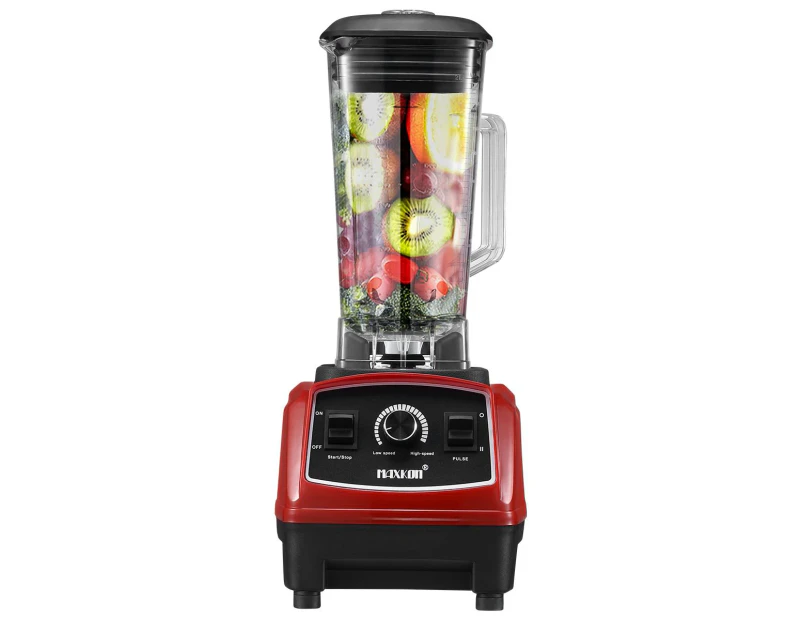 Commercial High Speed Blender Smoothie Maker Food Mixers Juicer 2L Red