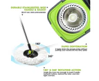 Stainless Steel Microfiber 360 Spin Mop 10L