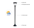 Deluxe Outdoor Solar Lights Garden Lamp Post