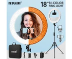 240 LED Dimmable LED Ring Light 18" 5500K for Makeup Selfie Photography Live Streaming