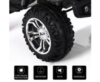 Kids Remote Control Car Truck Jeep Off Road with Four Motor   Black