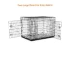 48 inch  XL Dog Crate Cage   Black 5