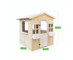 Outdoor Kids Cubby House Wooden Playhouse