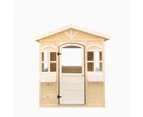 Outdoor Kids Cubby House Wooden Playhouse