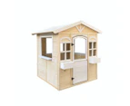 Outdoor Kids Cubby House Wooden Playhouse