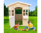 Outdoor Kids Cubby House Wooden Playhouse