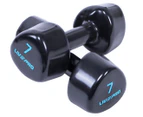 Live Up Sport Studio 7kg Dumbbell 2-Piece Set