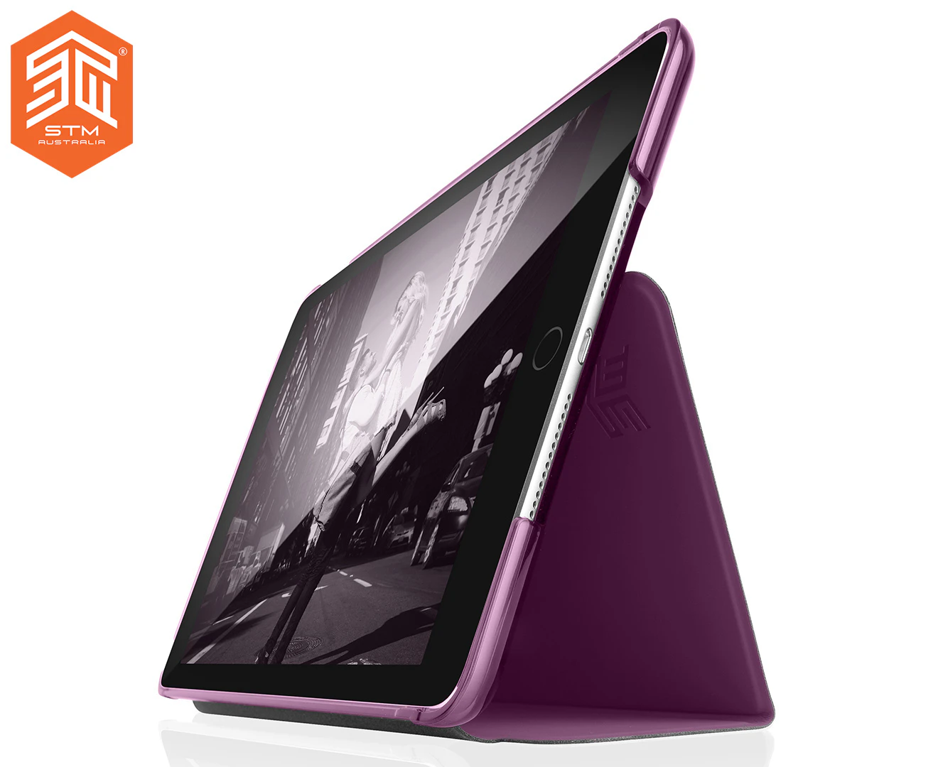 STM Studio Case Studio for iPad 10.2 (9th - 8th & 7th Gen)   / iPad Air 3 /iPad Pro 10.5 -Dark Purple [stm-222-161JU-02]