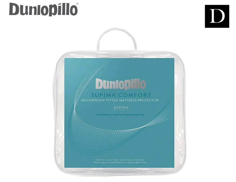 Dunlopillo Supima Waterproof Double Bed Mattress Protector