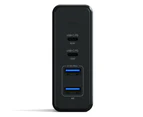 Satechi 108W Pro USB-C/USB-A Charging Port Multi-Port Desktop Charger Space Grey