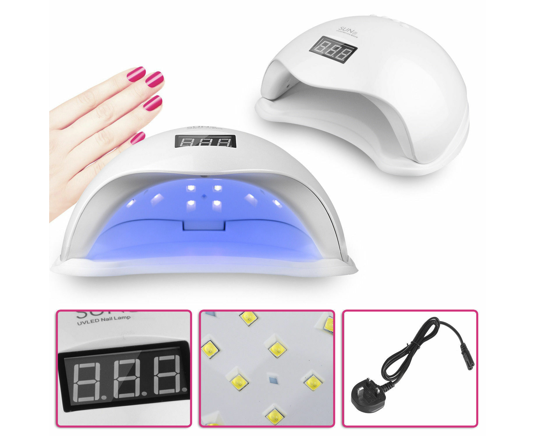 48w uv deals led nail lamp