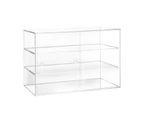 New 3-Tier Large Acrylic Bakery Cake Display Cabinet Donuts Cupcake Pastries 5mm Thick