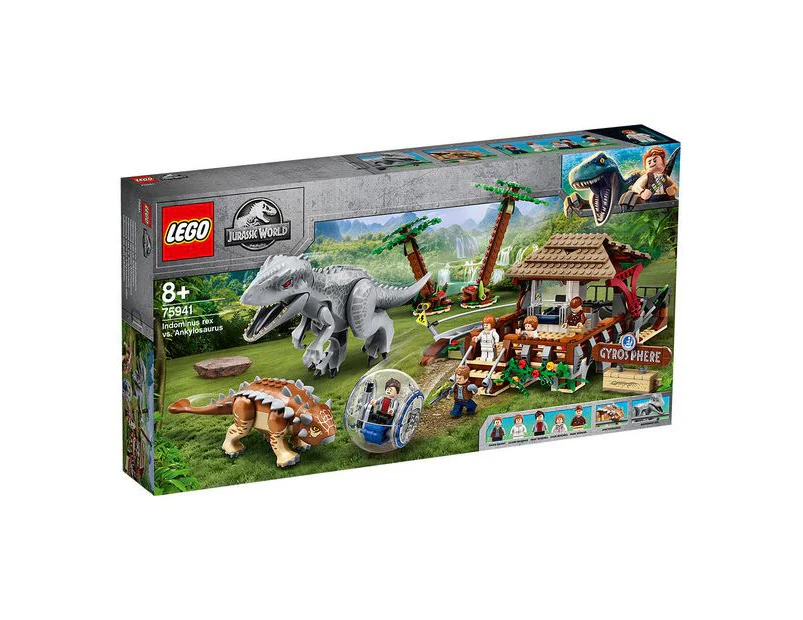 LEGO Jurassic World Indominus Rex Vs Ankylosaurus