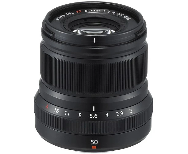 Fujifilm XF 50mm F2 R WR Black Lens