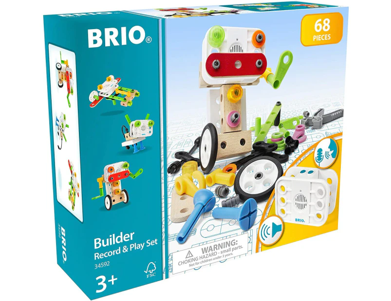 BRIO Builder - Record Play Set