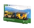BRIO Vehicle - Tanker Truck with Hose Wagon 2