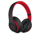 Beats Studio3 Bluetooth Wireless Over-Ear Headphones - Defiant Black/Red