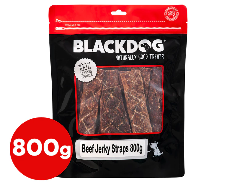 Blackdog Beef Jerky Straps 800g