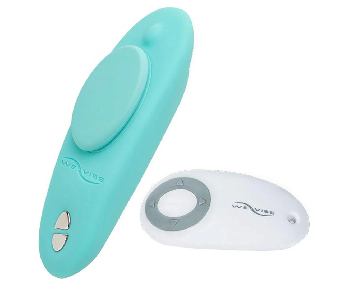 Moxie by We-Vibe Panty Vibrator w/ Magnetic Clip & App Control - Blue