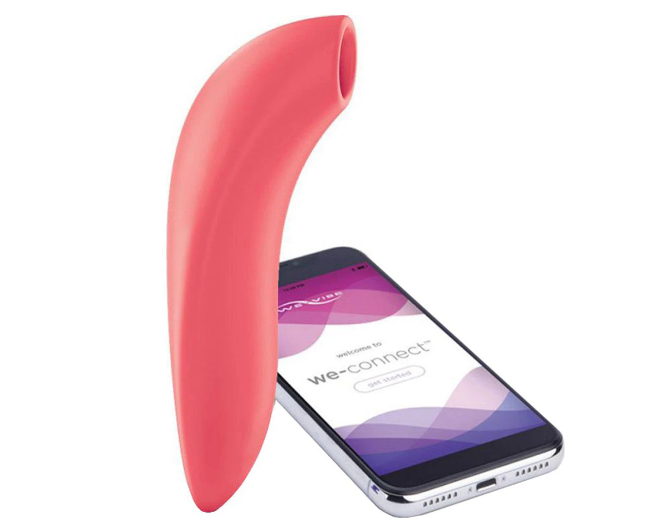 Melt by We-Vibe USB Rechargeable Stimulator w/ App Control - Pink