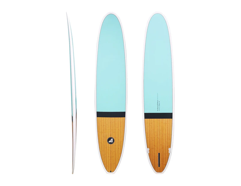 AREA51 EPS/EPOXY 9'1 Retro Malibu Longboard Surfboard