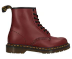 Dr. Martens Unisex 1460 Boots - Smooth Cherry Red
