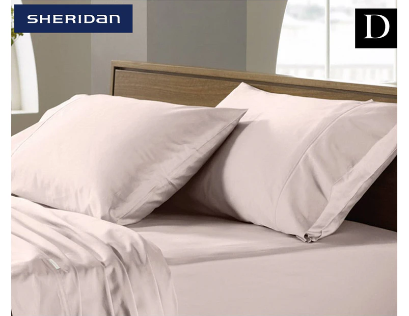 Sheridan 400TC Soft Sateen Double Bed Sheet Set - Angel