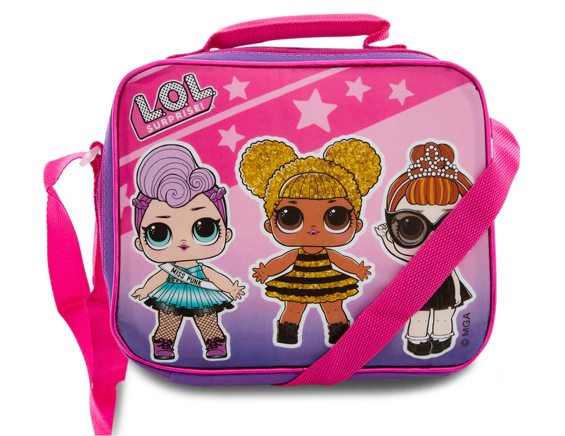 LOL Surprise! Kids' Insulated Lunch Bag w/ Strap - Multi