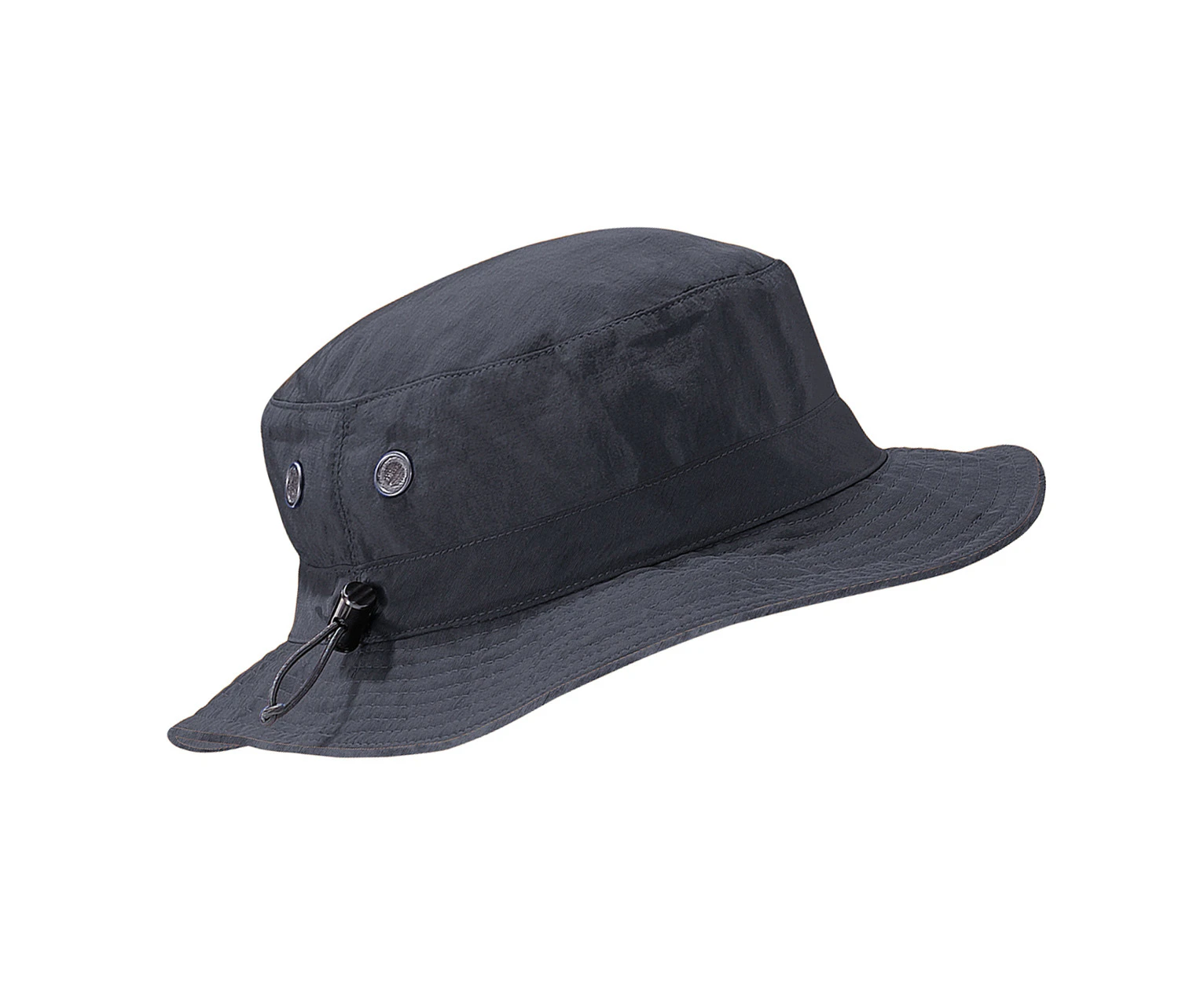 Beechfield Summer Cargo Bucket Hat / Headwear (UPF50 Protection) (Graphite Grey) - RW216