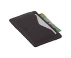 RFID Mens Genuine Premium Leather Slim Credit Card Holder 4 Cards & Notes - Brown 7