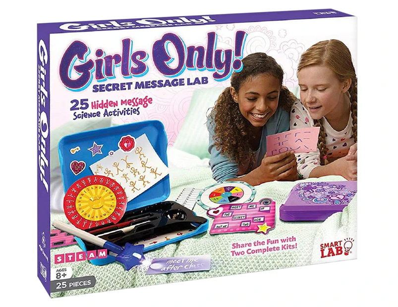 SmartLab Girls Only! Secret Message Lab Activity Kit