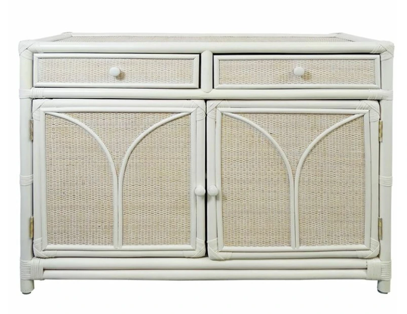 Key Largo Homewares Raffles Cabinet in White